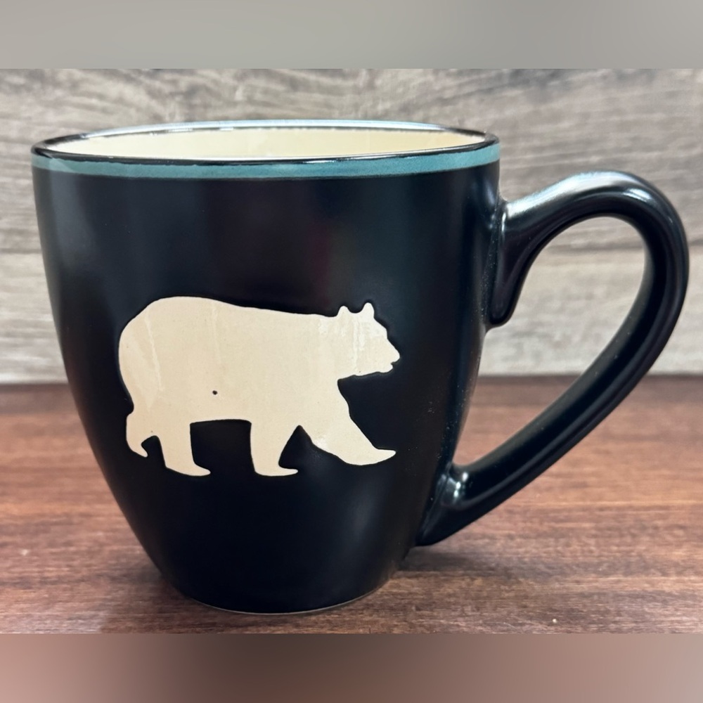 Super Cute Rustic Bear 🐻 Giant Mug - NEW